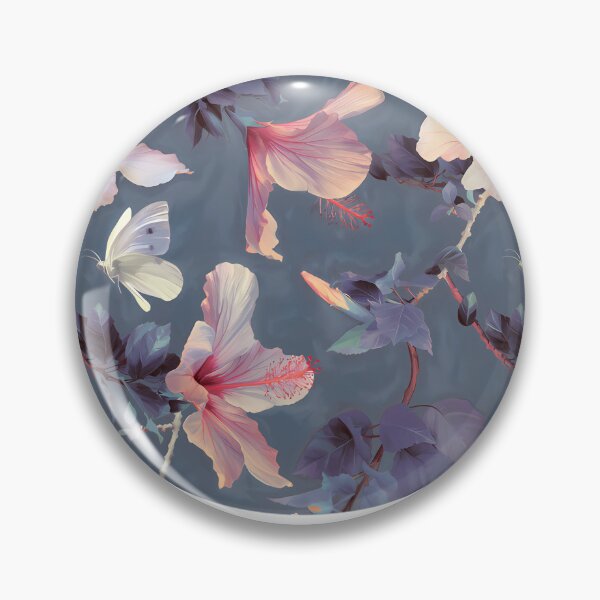 Item preview, Butterflies-And-Hibiscus-Flowers---A-Painted-Pattern designed and sold by HeribertFunke.