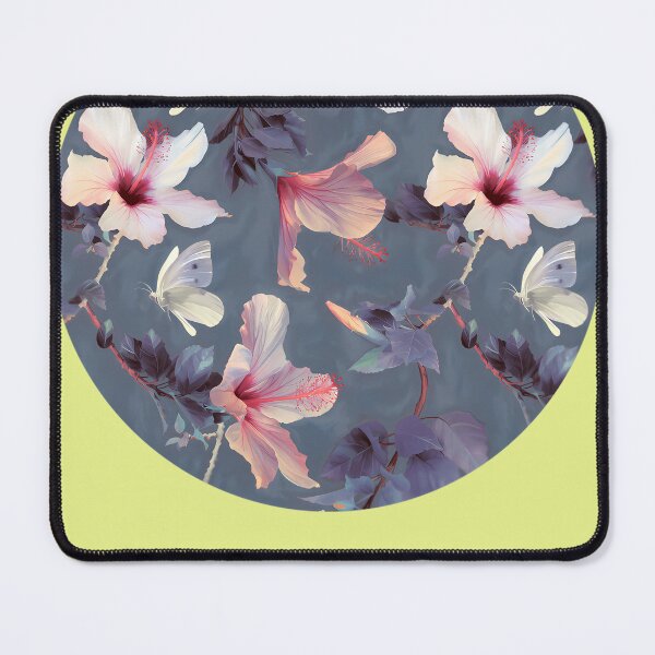 Item preview, Butterflies-And-Hibiscus-Flowers---A-Painted-Pattern designed and sold by HeribertFunke.