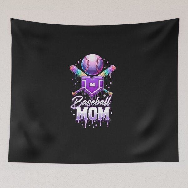 Item preview, Baseball Mom Bat Ball Base Drip Themed Sports Mother_s Day  designed and sold by diyoor.
