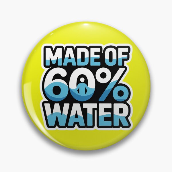 Item preview, Made of 60% Water – Wellness & Balance Design designed and sold by HolisticFurArt.