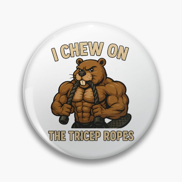 Item preview, Beaver Tricep Ropes Funny Fitness Gym designed and sold by k3rstman1.