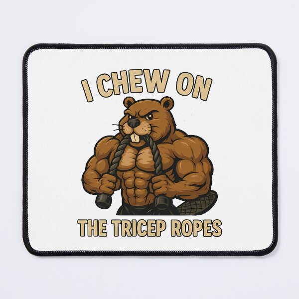 Item preview, Beaver Tricep Ropes Funny Fitness Gym designed and sold by k3rstman1.