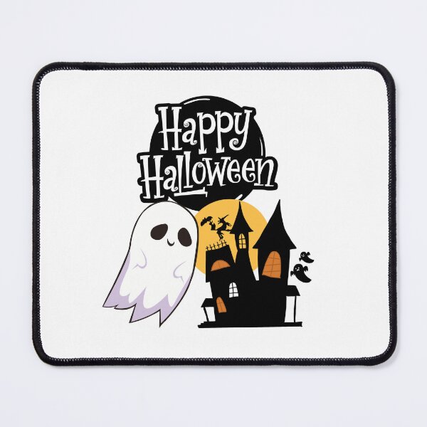 Item preview, pooky Halloween Night – Pumpkins, Ghosts & Bats designed and sold by Anahit Petrosyan Art Studio & Unique Print Designs for a Gift.