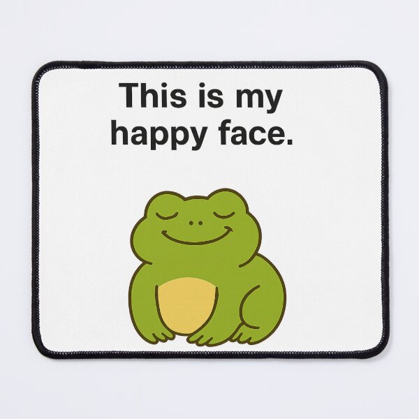 Item preview, This Is My Happy Face designed and sold by Chill Doodles.