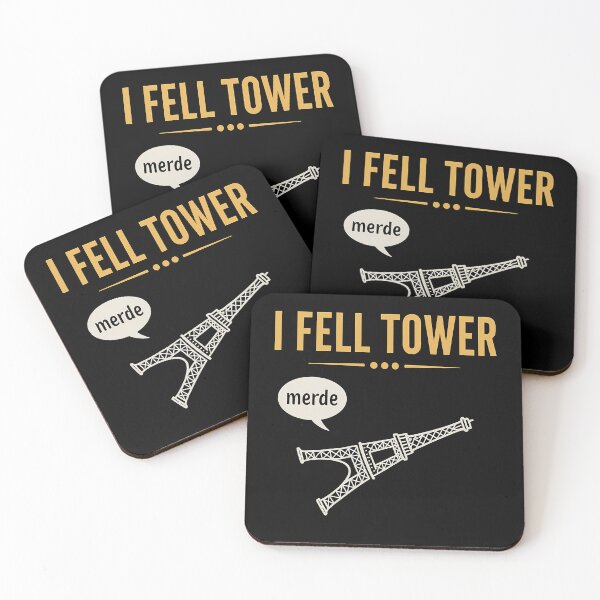 Item preview, I Fell Tower Eiffel Tower Humor designed and sold by k3rstman1.