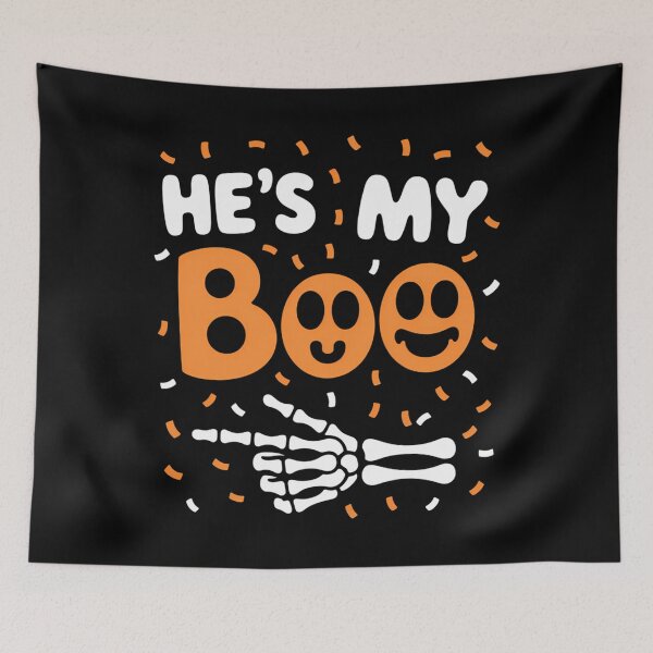 Item preview, He's My Boo Halloween designed and sold by Bandikonsalez.