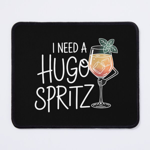Item preview, I Need a Hugo Spritz Summer Elderberry Prosecco Cocktail Hug designed and sold by savrmiller.
