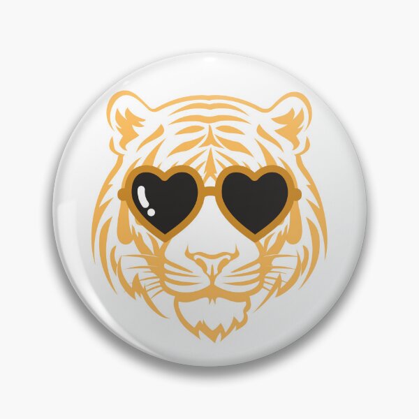 Item preview, Pin de tigre de Mizzou designed and sold by pinkpoppyprints.
