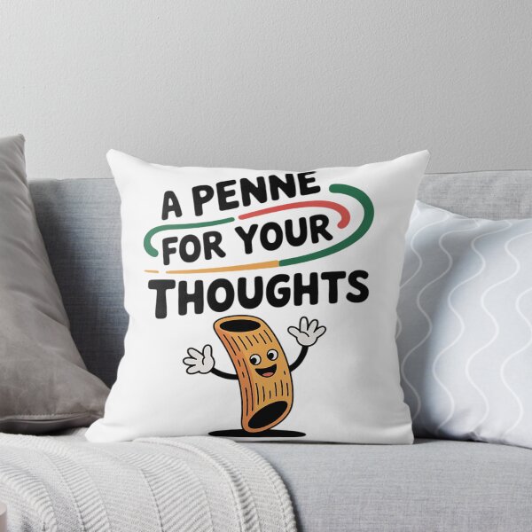 Item preview, Italian A Penne For Your Thoughts Funny Italy Italia designed and sold by savrmiller.