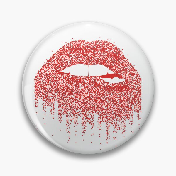 Item preview, Dripping Red Lips Pop Art Design designed and sold by The secret storage room.