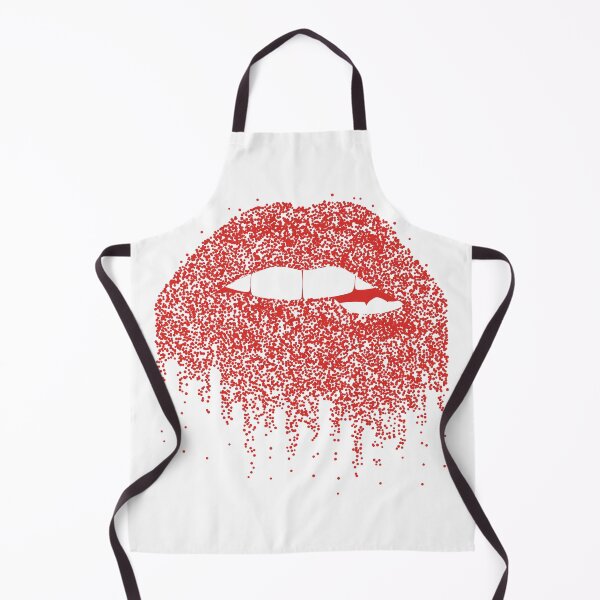 Item preview, Dripping Red Lips Pop Art Design designed and sold by The secret storage room.
