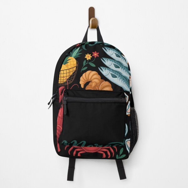 Item preview, Italian Market Summer Coast Lobster Sardines Tomatoes Girl designed and sold by savrmiller.