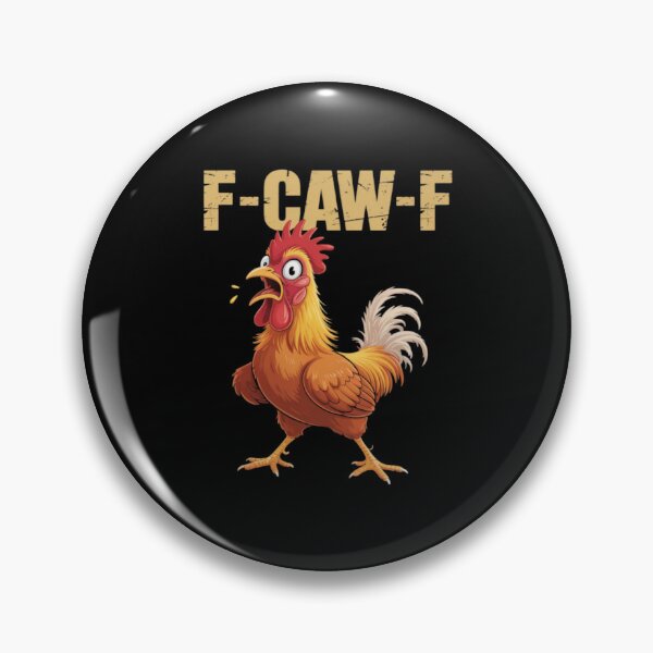 Item preview, Funny F-Caw-F Chicken designed and sold by jennifferstew.