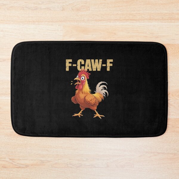 Item preview, Funny F-Caw-F Chicken designed and sold by jennifferstew.