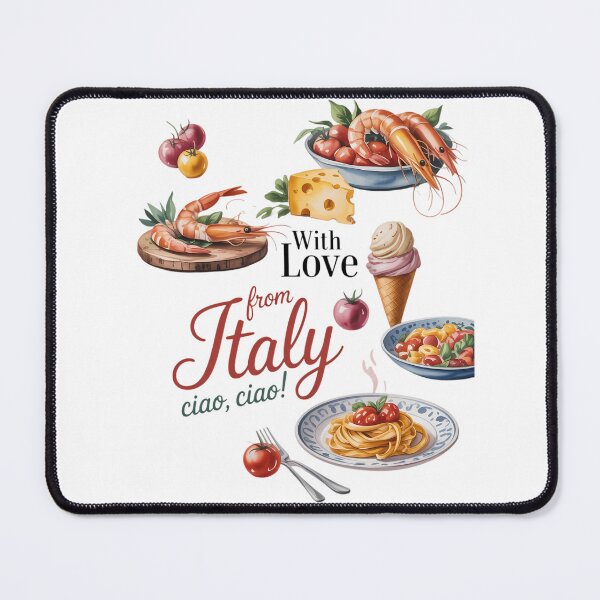 Item preview, Italy Tourist Vacation Italian Food Seafood Rome Souvenir designed and sold by savrmiller.