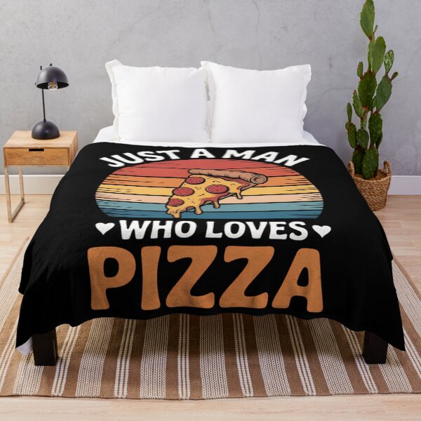 Item preview, Just A Man Who Loves Pizza Lover Funny Italia Foodie Pizza designed and sold by savrmiller.
