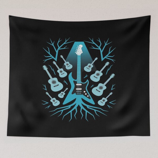 Item preview, Acoustic Guitar Tree Music Lover designed and sold by LeeEvans222.