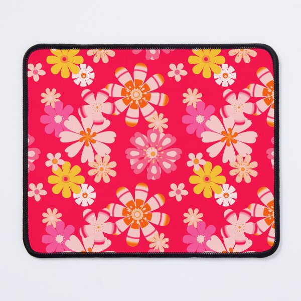 Item preview, Floral Pink Fruit Punch Seamless Repeat designed and sold by Sharon Schwalbe.