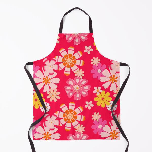 Item preview, Floral Pink Fruit Punch Seamless Repeat designed and sold by Sharon Schwalbe.