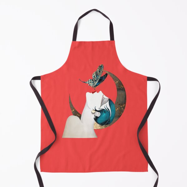 Item preview, Butterfly-Kiss-French-Art-Deco-Flapper-Woman-Remix designed and sold by GunterSchwarz.