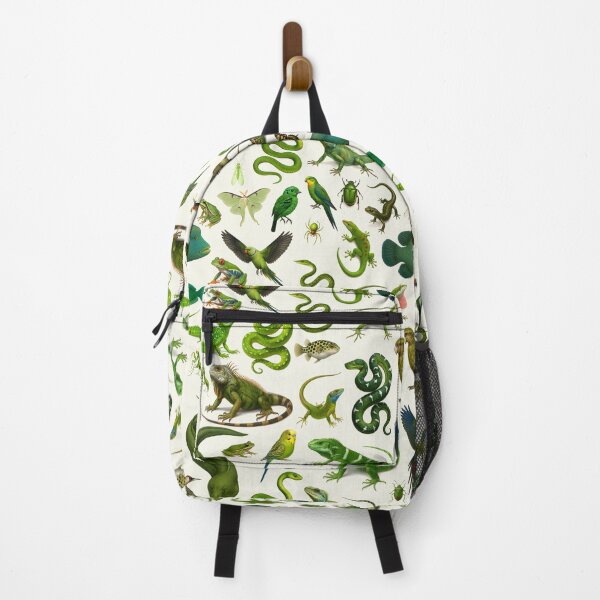 Item preview, Wild World in Green Retro Illustration Wildlife Chart designed and sold by kakarikihill.