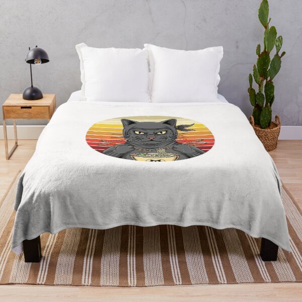 Item preview, Anime Ramen Cat Retro Japanese Noodles Kawaii Cat designed and sold by cawtoon.