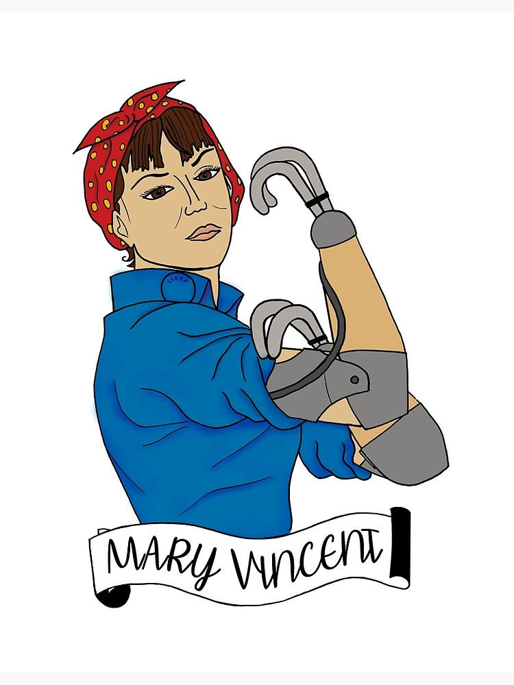 "Mary Vincent MFM Survivor" Art Print for Sale by MoleyandMustard