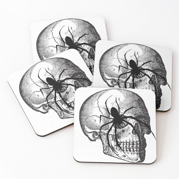 Item preview, Skull and Spider designed and sold by Everwild Studio.