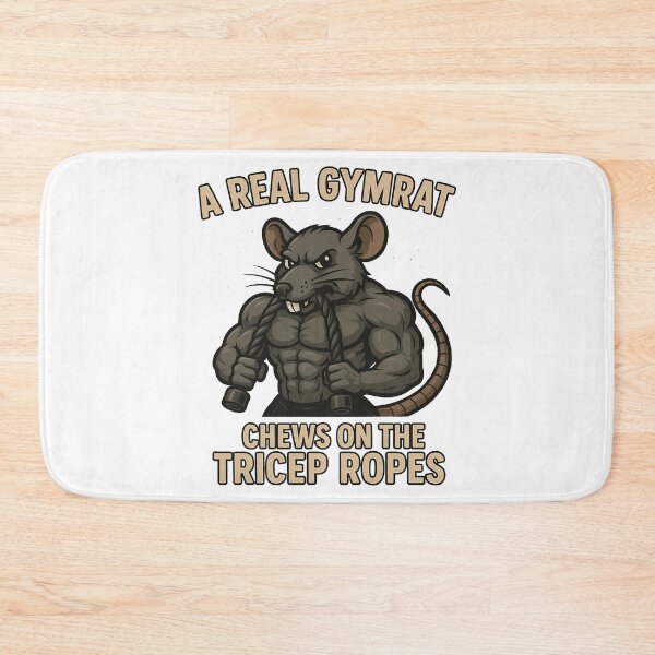Item preview, Real Gymrat Chews Tricep Ropes - Fitness Humor designed and sold by k3rstman1.