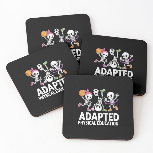Item preview, Adapted Physical Education Teacher Skeleton Gifts PHYS Ed designed and sold by JonBarnes22.
