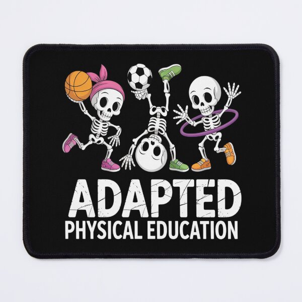 Item preview, Adapted Physical Education Teacher Skeleton Gifts PHYS Ed designed and sold by JonBarnes22.