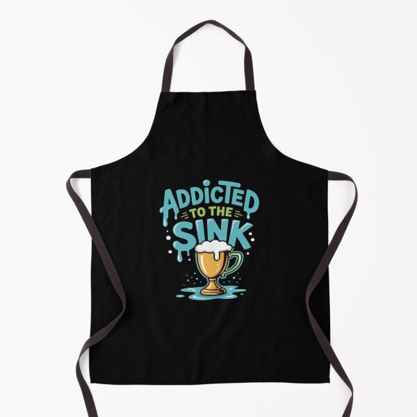 Item preview, Addicted to The Sink Golf Beer Pun Novelty designed and sold by JonBarnes22.