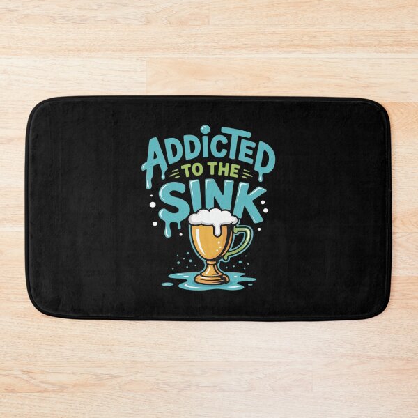 Item preview, Addicted to The Sink Golf Beer Pun Novelty designed and sold by JonBarnes22.