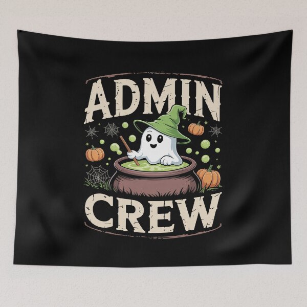 Aperçu de l'œuvre Match d'administrateur d'Halloween Admin Boo Crew créée et vendue par JonBarnes22.