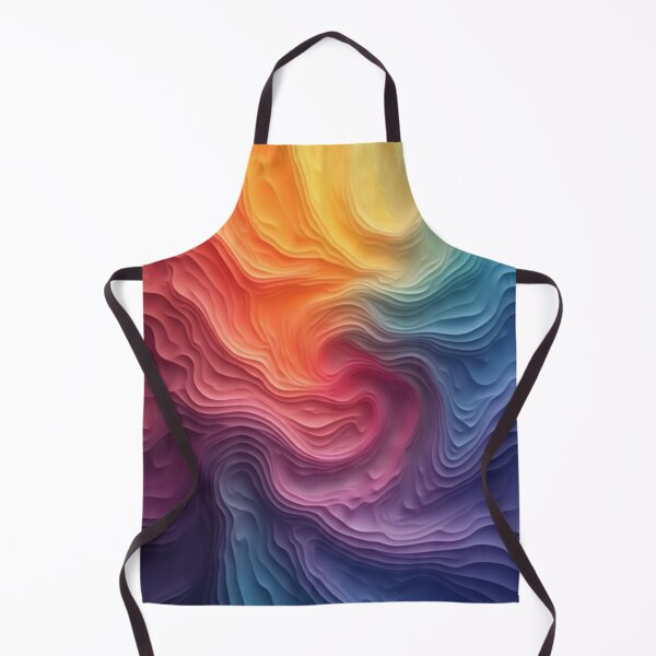 Item preview, Rainbow Gradient wave patterns designed and sold by GUNAPRIYAA.