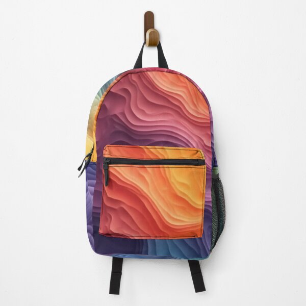 Item preview, Rainbow Gradient wave patterns designed and sold by GUNAPRIYAA.