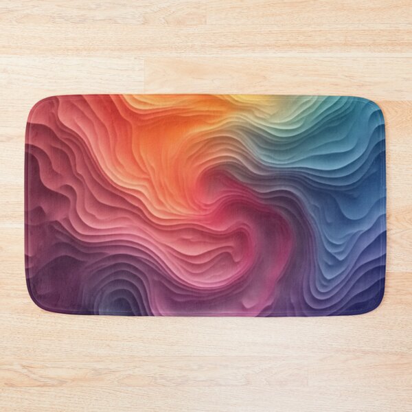 Item preview, Rainbow Gradient wave patterns designed and sold by GUNAPRIYAA.