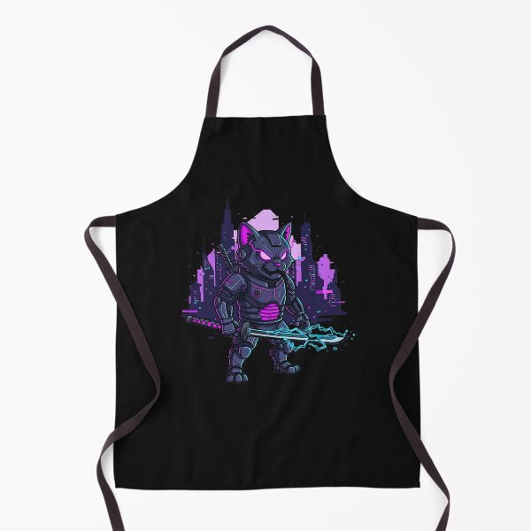 Item preview, Vintage Japanese Samurai Ninja Cat Tattoo Kawaii Men Women Girls Kids  designed and sold by cawtoon.