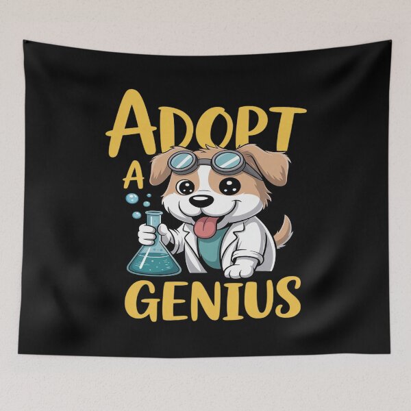 Item preview, Adopt Genius Dog Adoption Rescue Dog Lover designed and sold by JonBarnes22.
