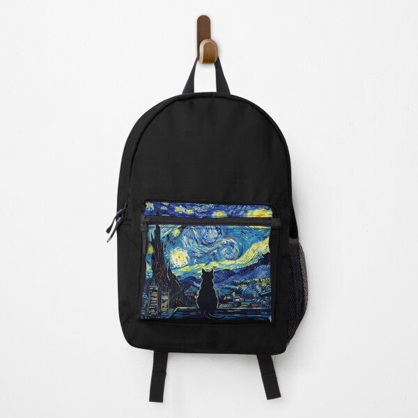 Item preview, Cat Starry Night Van Gogh Cat For Cat Lover Cat Mom Cat Dad designed and sold by cawtoon.