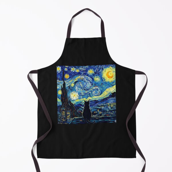 Item preview, Cat Starry Night Van Gogh Cat For Cat Lover Cat Mom Cat Dad  designed and sold by cawtoon.