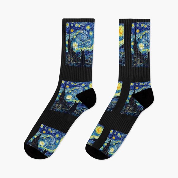 Item preview, Cat Starry Night Van Gogh Cat For Cat Lover Cat Mom Cat Dad  designed and sold by cawtoon.