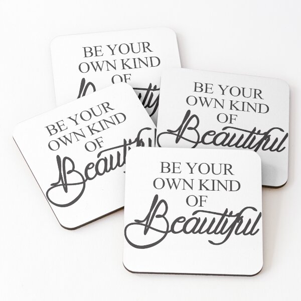 Item preview, Be Your Own Kind of Beautiful Typography Quote designed and sold by The secret storage room.