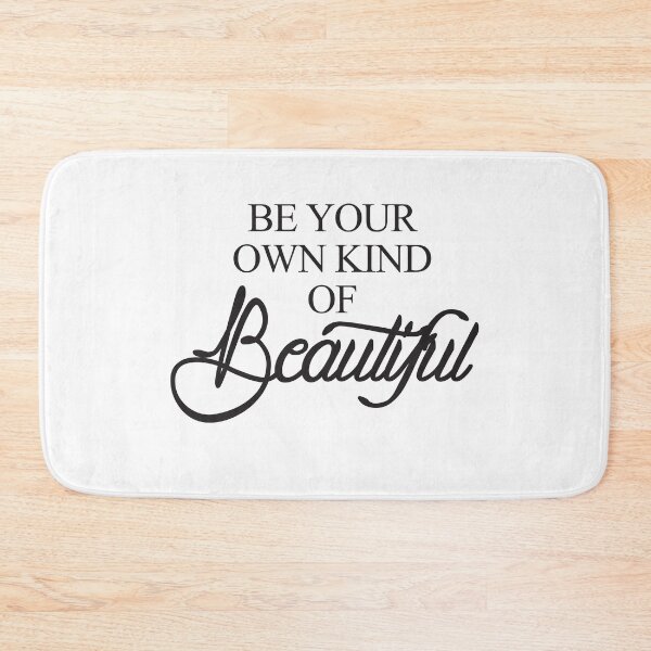 Item preview, Be Your Own Kind of Beautiful Typography Quote designed and sold by The secret storage room.