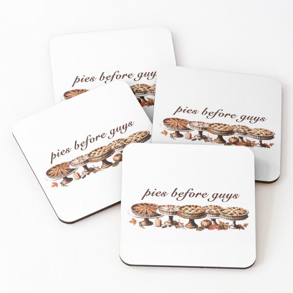 Item preview, Pies Before Guys – Funny Autumn Dessert Lover Design designed and sold by Anne Brooke Art.
