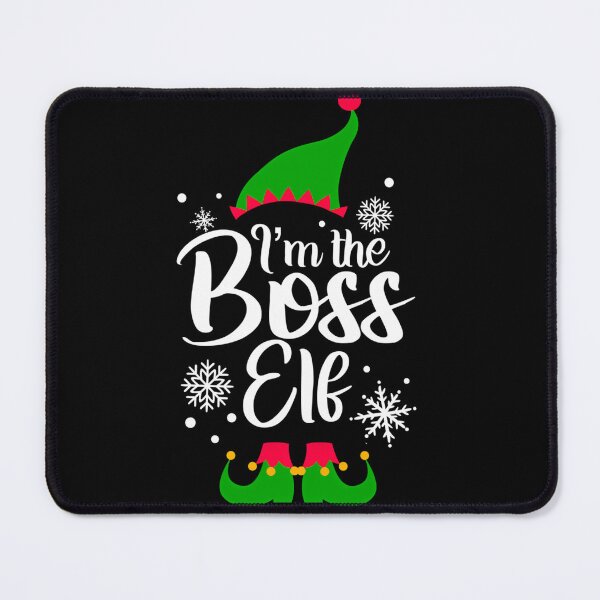 Item preview, Im The Boss Elf Matching Family Group Christmas Party Pajamas designed and sold by bantonjolouc.