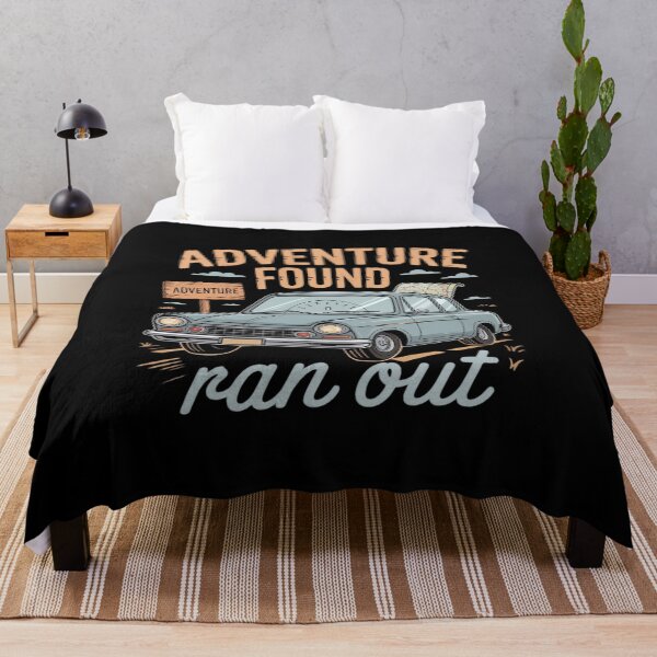 Item preview, Adventure Found Gas Ran Out Road Trip Graphic designed and sold by JulienAureo.