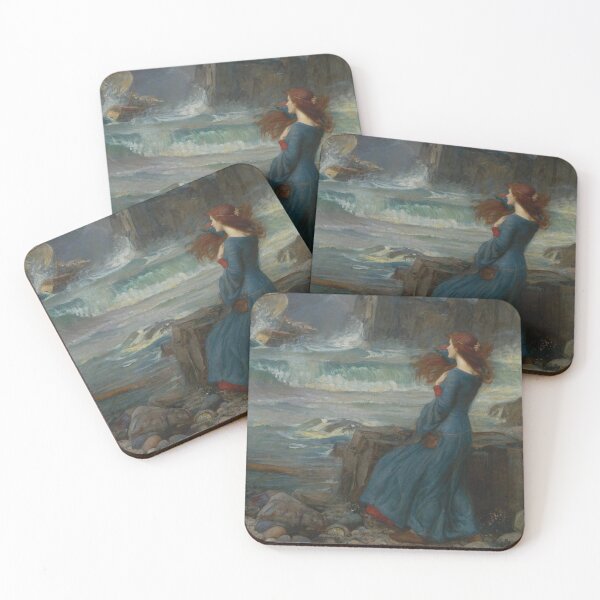 Item preview, Miranda - The Tempest - John William Waterhouse designed and sold by forgottenbeauty.
