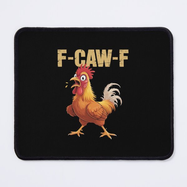 Item preview, Funny F-Caw-F Chicken designed and sold by agnesabbott.