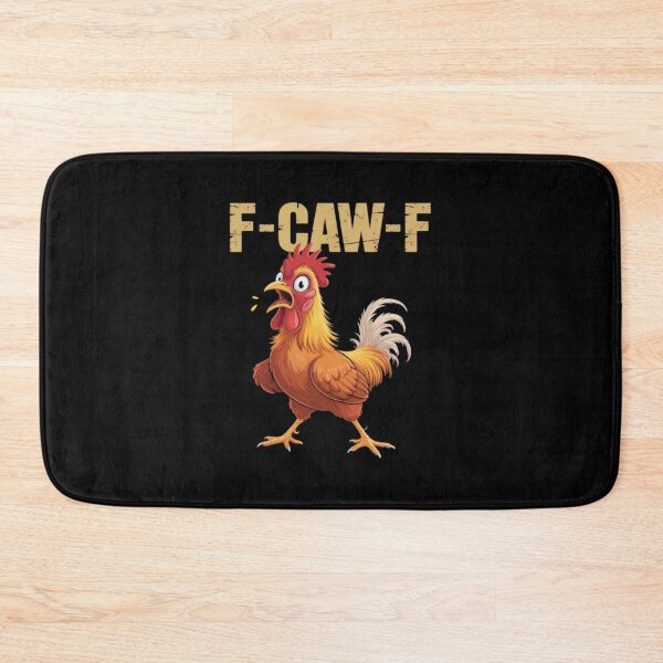 Item preview, Funny F-Caw-F Chicken  designed and sold by agnesabbott.